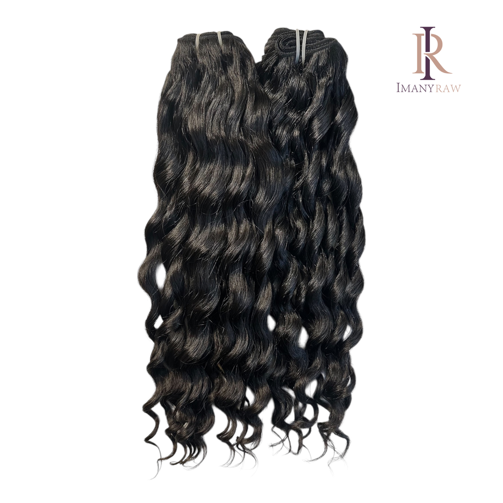 Raw Hair Deep Wavy Weave